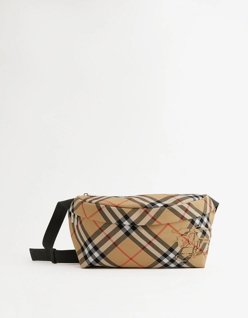Burberry メンズチェックベルトバッグ () IFCHIC.COM