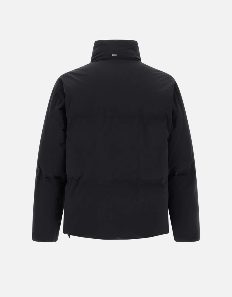 Herno メンズ New Impact ハイネックショートダウンジャケット (すべて