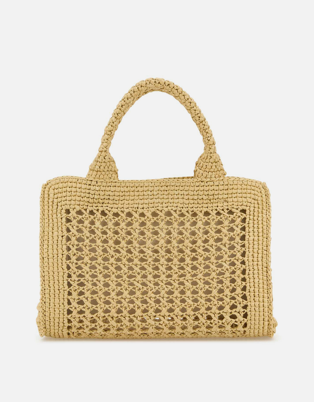 【正規店国内在庫なし】MIU MIU クロシェハンドバッグ アイボリー Miu Miu ベージュ クロシェハンドバッグ () IFCHIC.COM