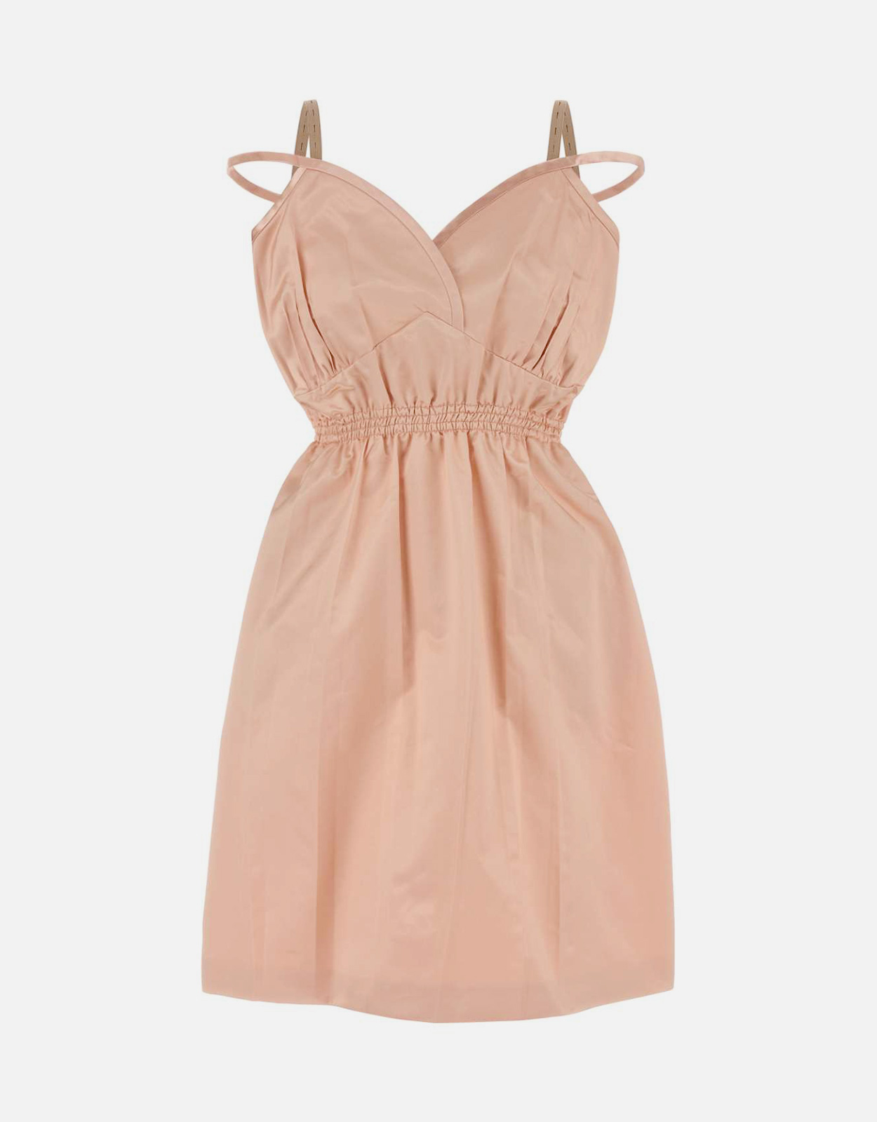 Miu Miu Salmon Satin Dress – IT 40