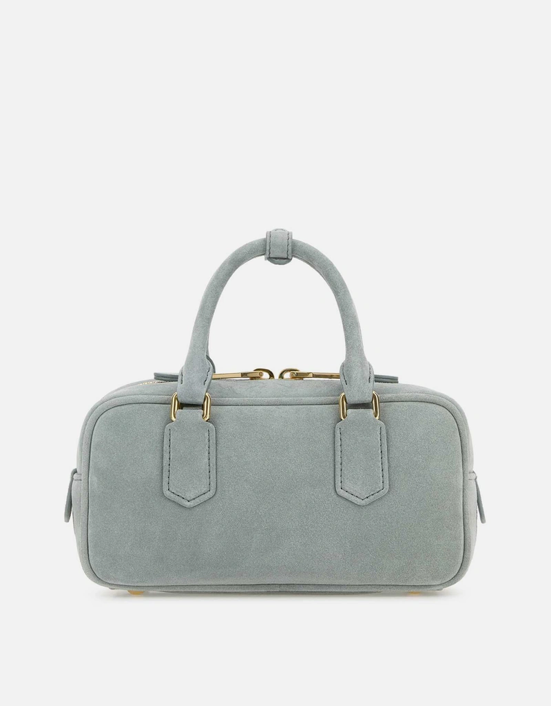 miumiu系お好きな方 アルカティスエード ハンドバッグ MiuMiu ミュウミュウ Arcadie スエードトップハンドルバッグ (MiuMiu