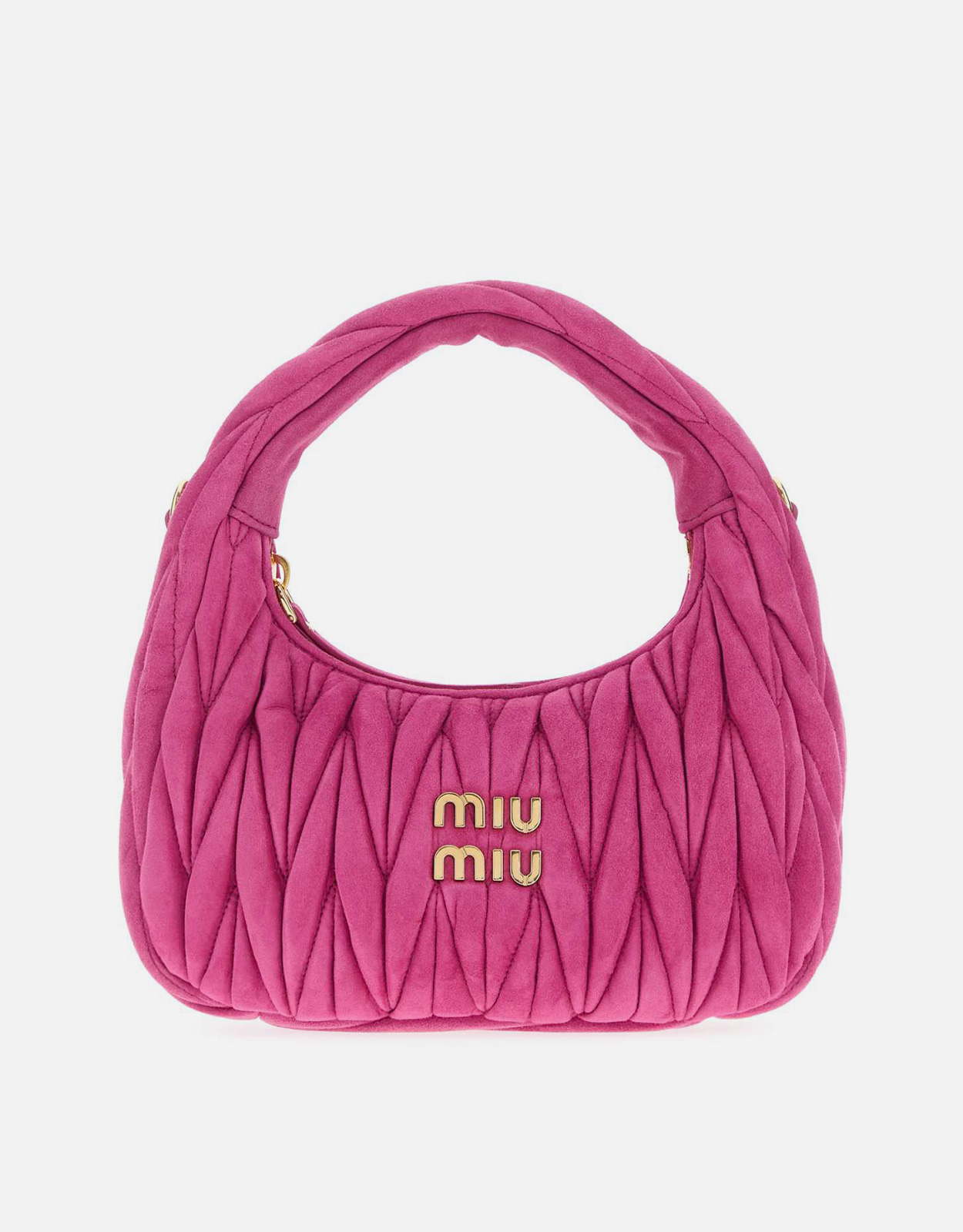 Miu Miu マトラッセ スエード ハンドバッグ () IFCHIC.COM