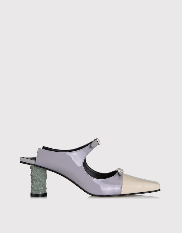 Louis Mary Jane Mid-Heeled Mules