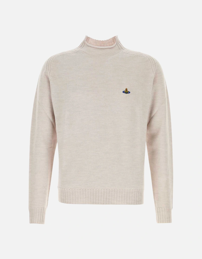 Vivienne Westwood メンズフィッシャーマンウールモックネックスウェ