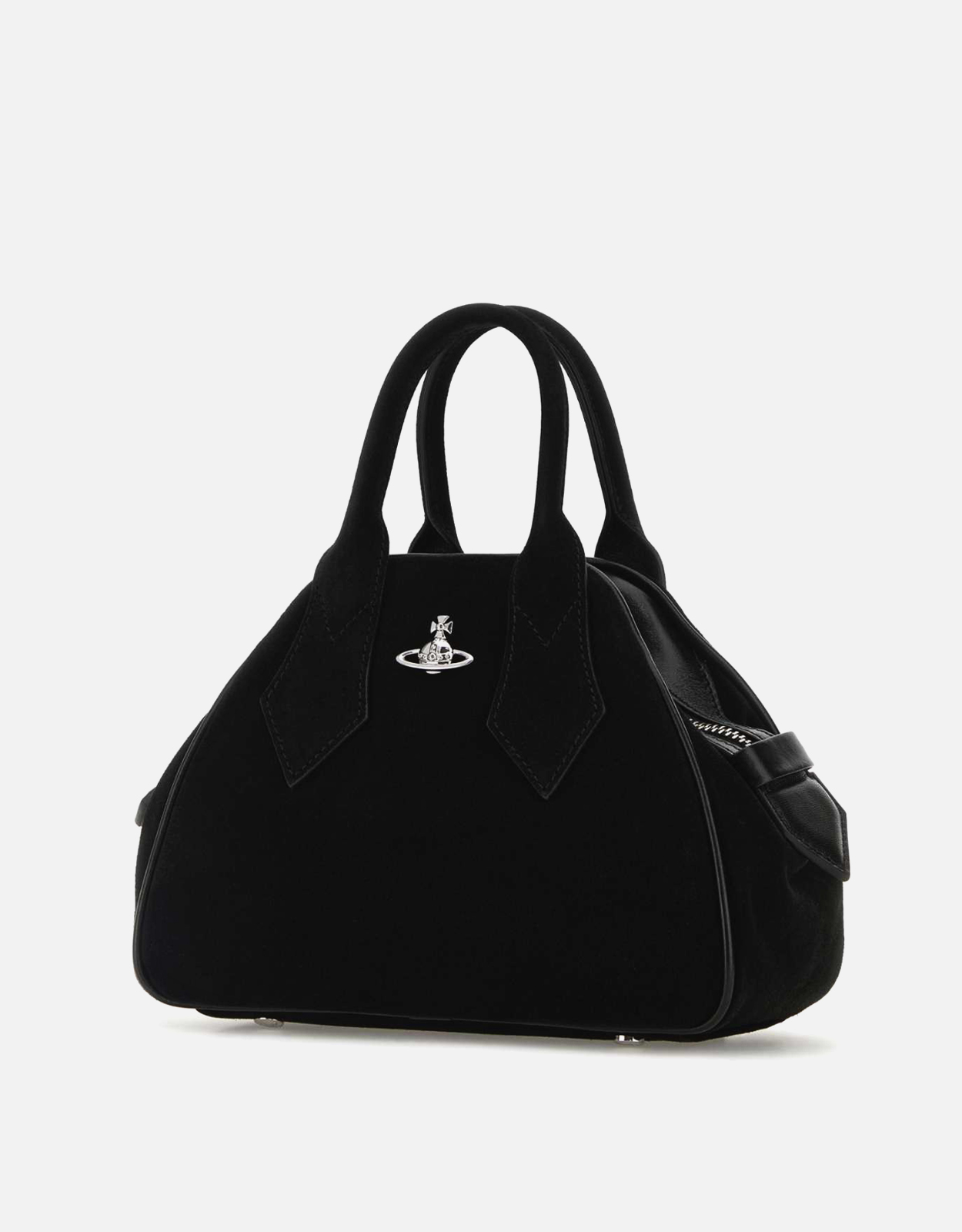 Vivienne Westwood ヤスミンスモールスエードレザーハンドバッグ