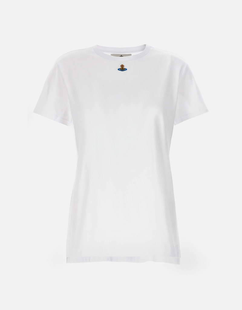 Vivienne Westwood オーブロゴコットンTシャツ (すべての新品) IFCHIC.COM
