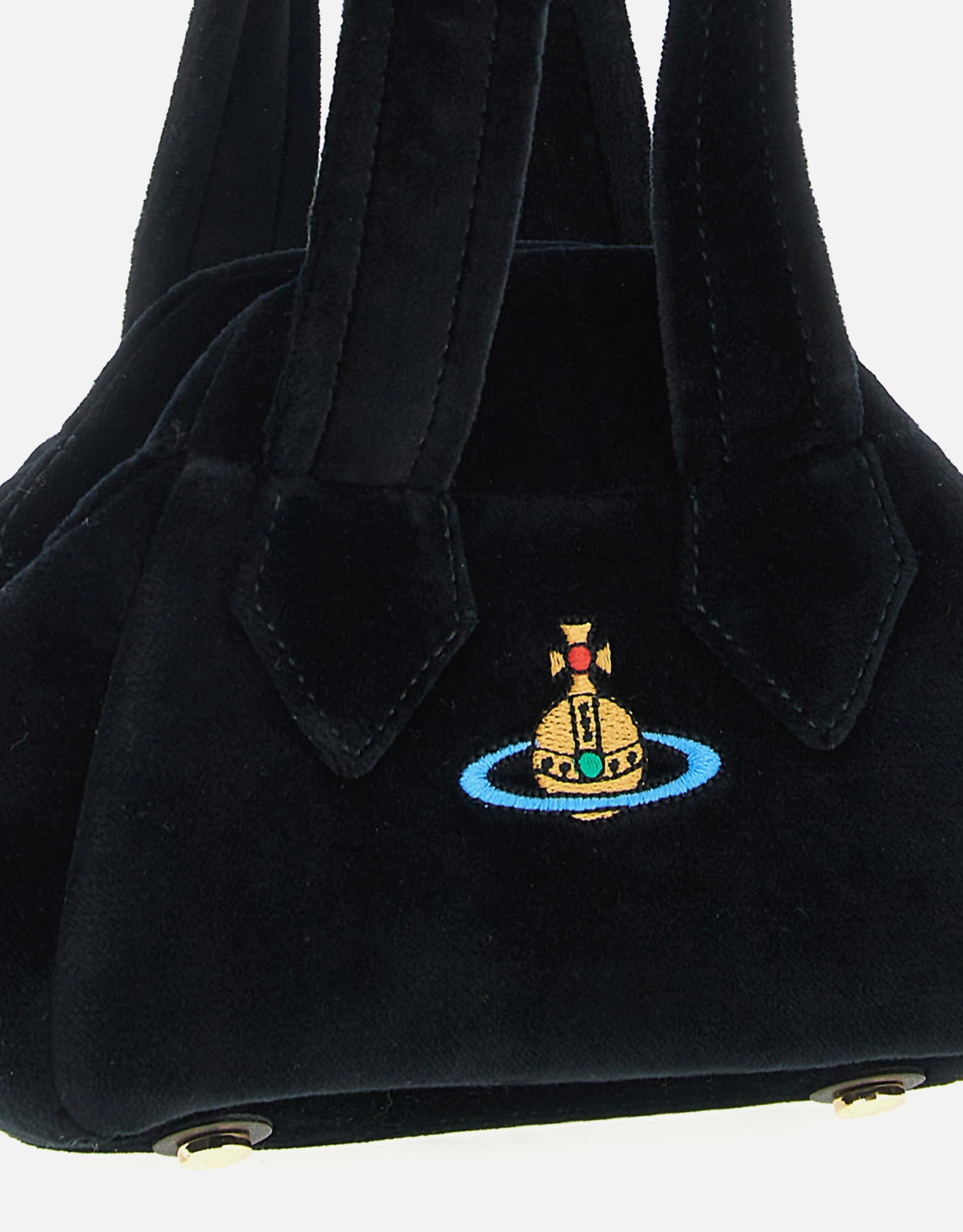 Vivienne Westwood Archive Yasmine Mini Cotton Crossbody Handbag