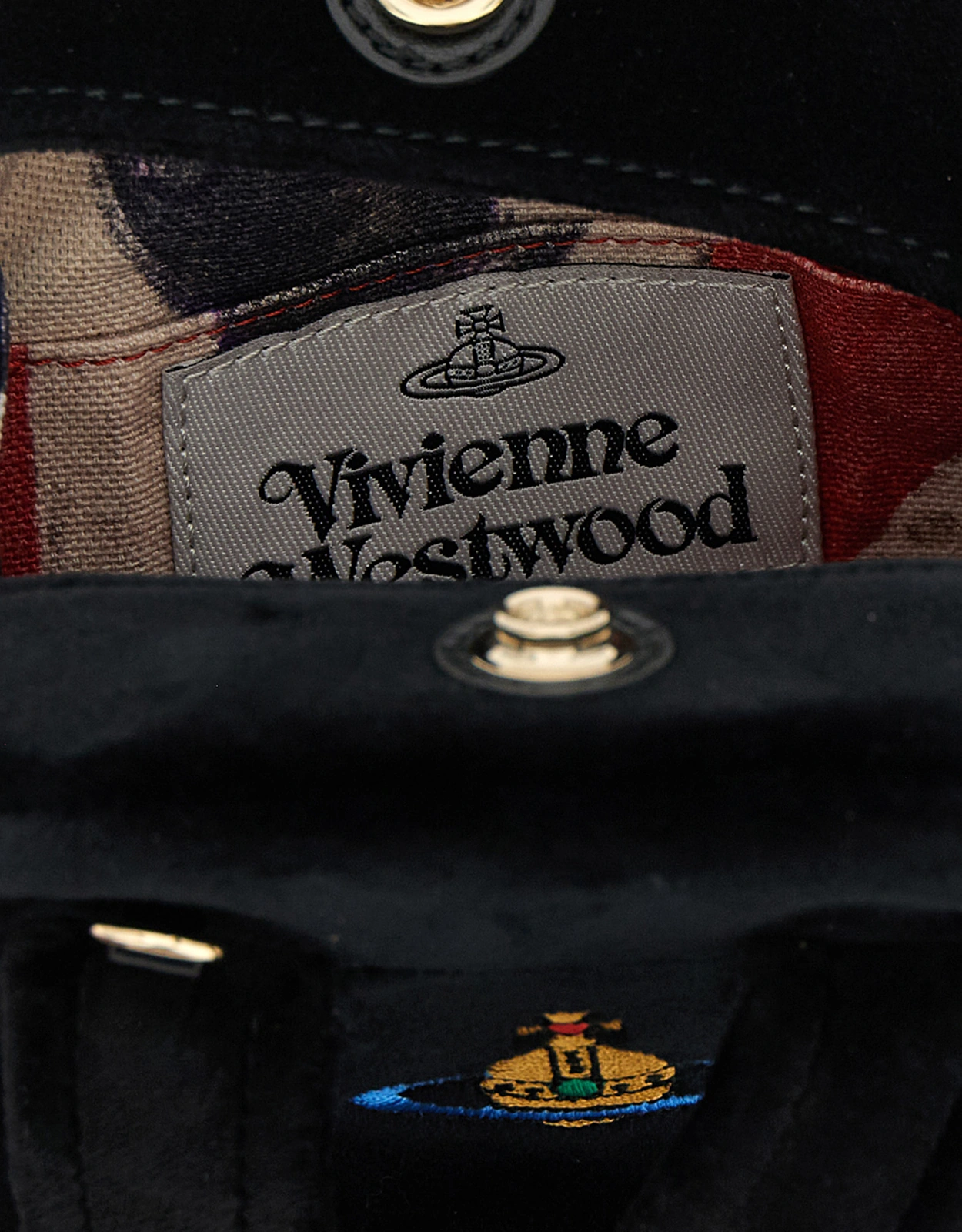 Vivienne Westwood Archive Yasmine Mini Cotton Crossbody Handbag