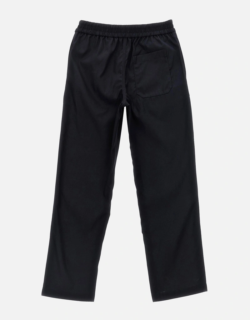 Burberry Kids Cotton Blend Straight-Leg Pants (すべての新品