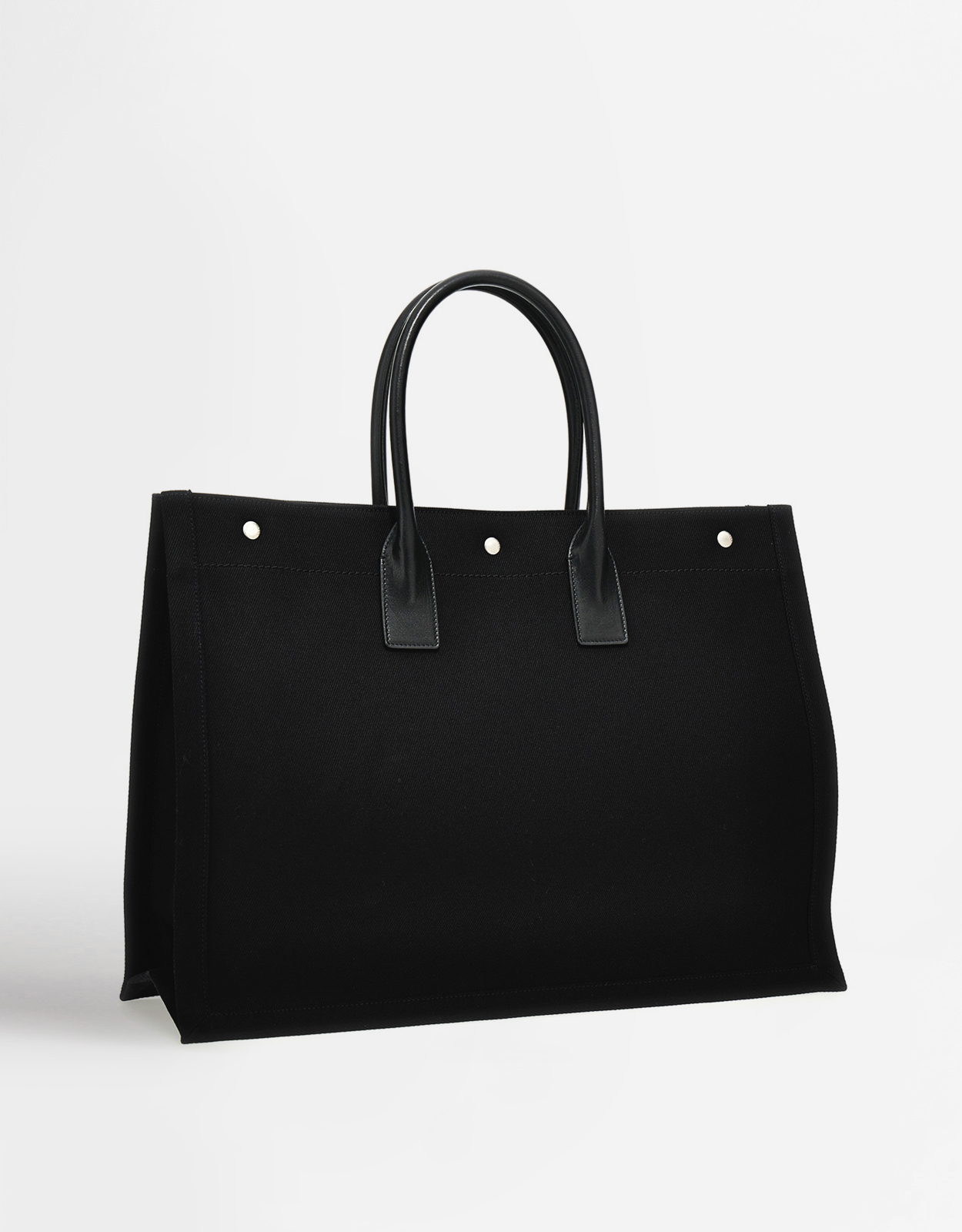 Saint Laurent メンズリヴゴーシュラージキャンバスハンドルバッグ