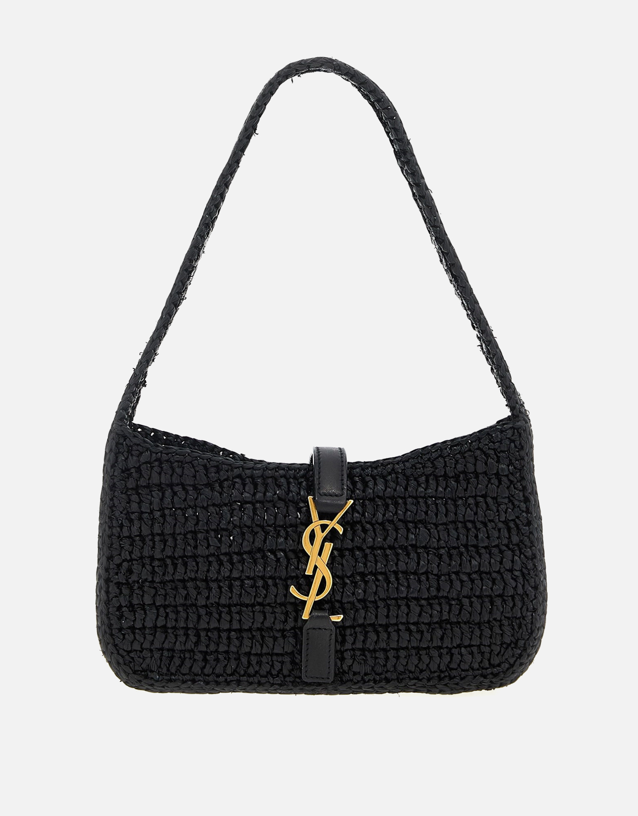 Saint Laurent Le 5 À 7 Mini Raffia Handbag () IFCHIC.COM