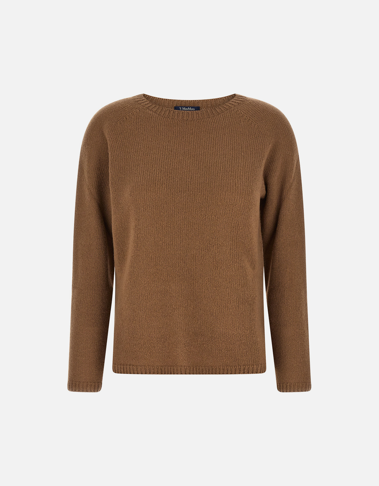 'S Max Mara Wool Cashmere Seamless Round Neck Long Raglan Sleeve Sweaters - L　'S Max Mara ウール カシミア シームレス ラウンドネック ロング ラグラン スリーブ セーター - L 'S