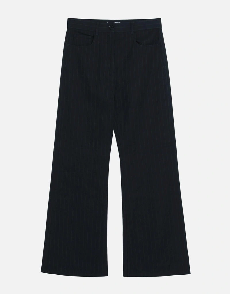 Acne Studios ピンストライプストレートレッグパンツ (パンツ) IFCHIC.COM