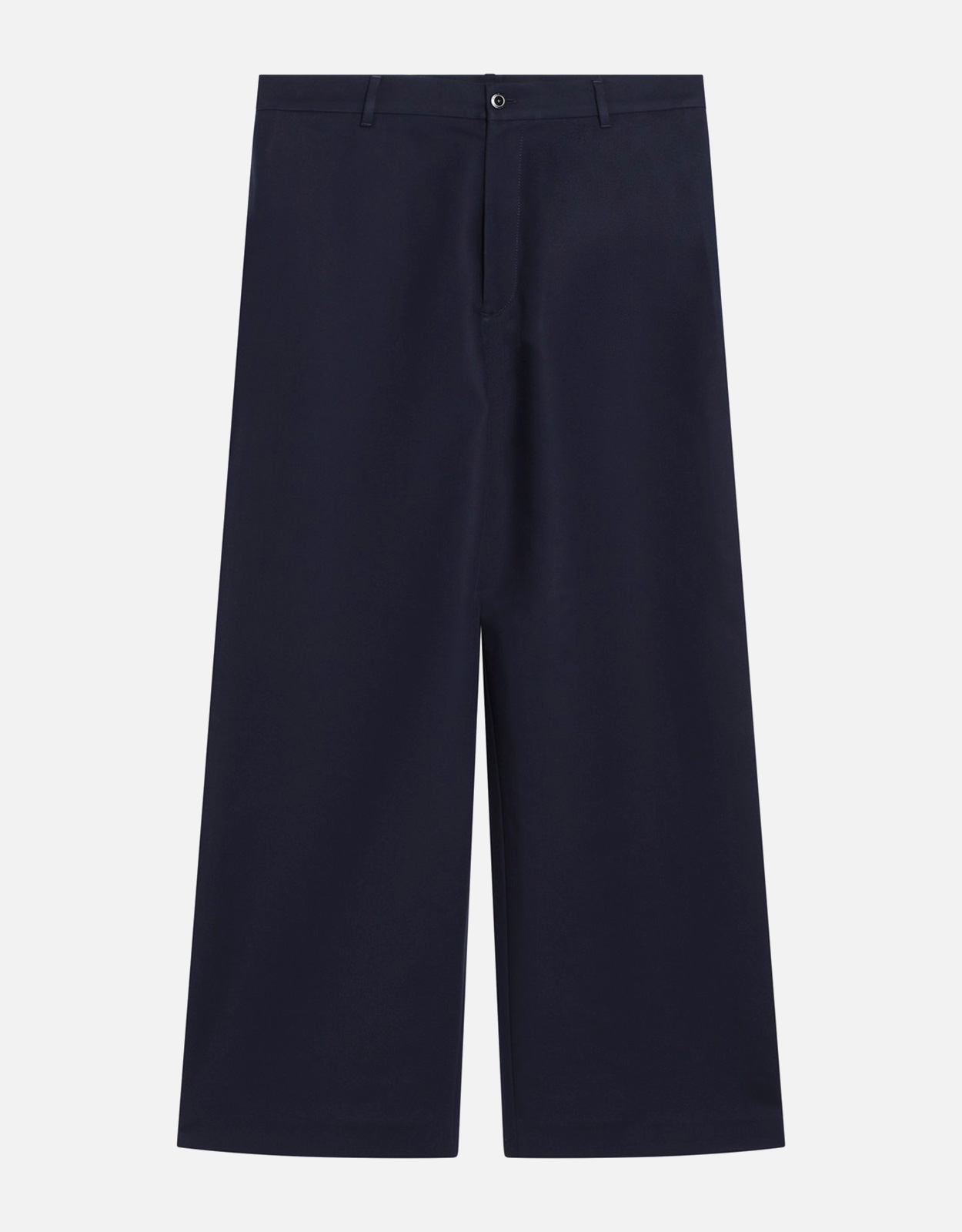 Acne Studios Acne Studios Navy blue satin trousers - IT 46　Acne Studios ネイビーブルーのサテンパンツ - IT 46