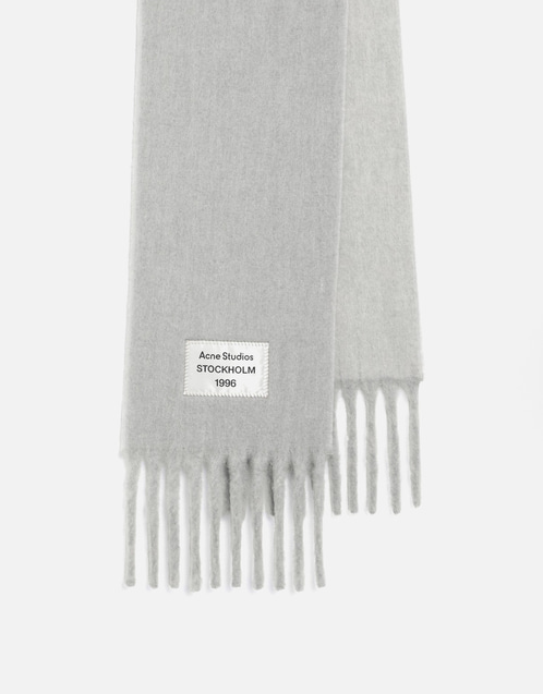 Acne Studios バイカラーアルパカ混紡スカーフ (スカーフ) IFCHIC.COM