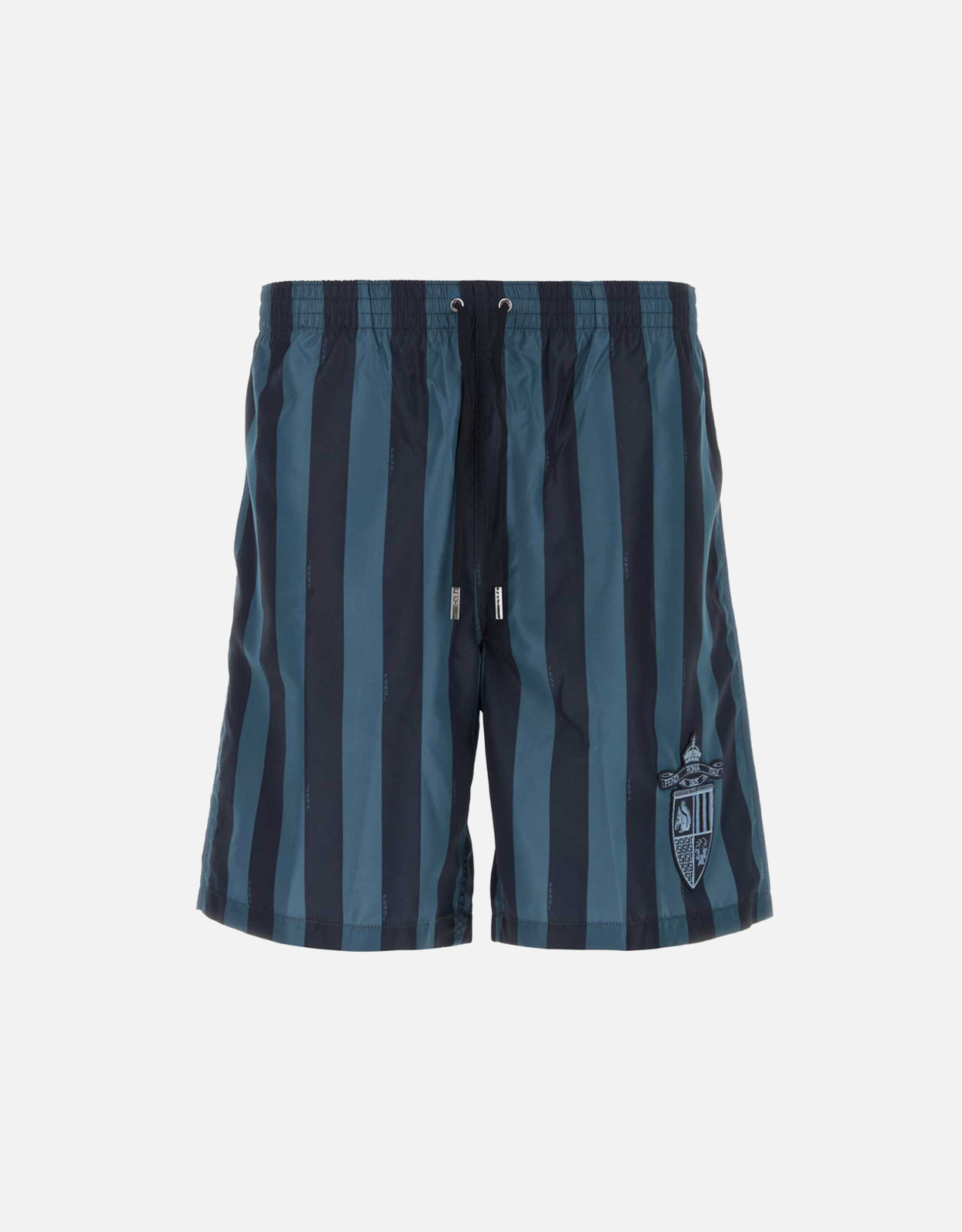 Fendi メンズ ブルーペキン ポリエステル 水着ショーツ () IFCHIC.COM