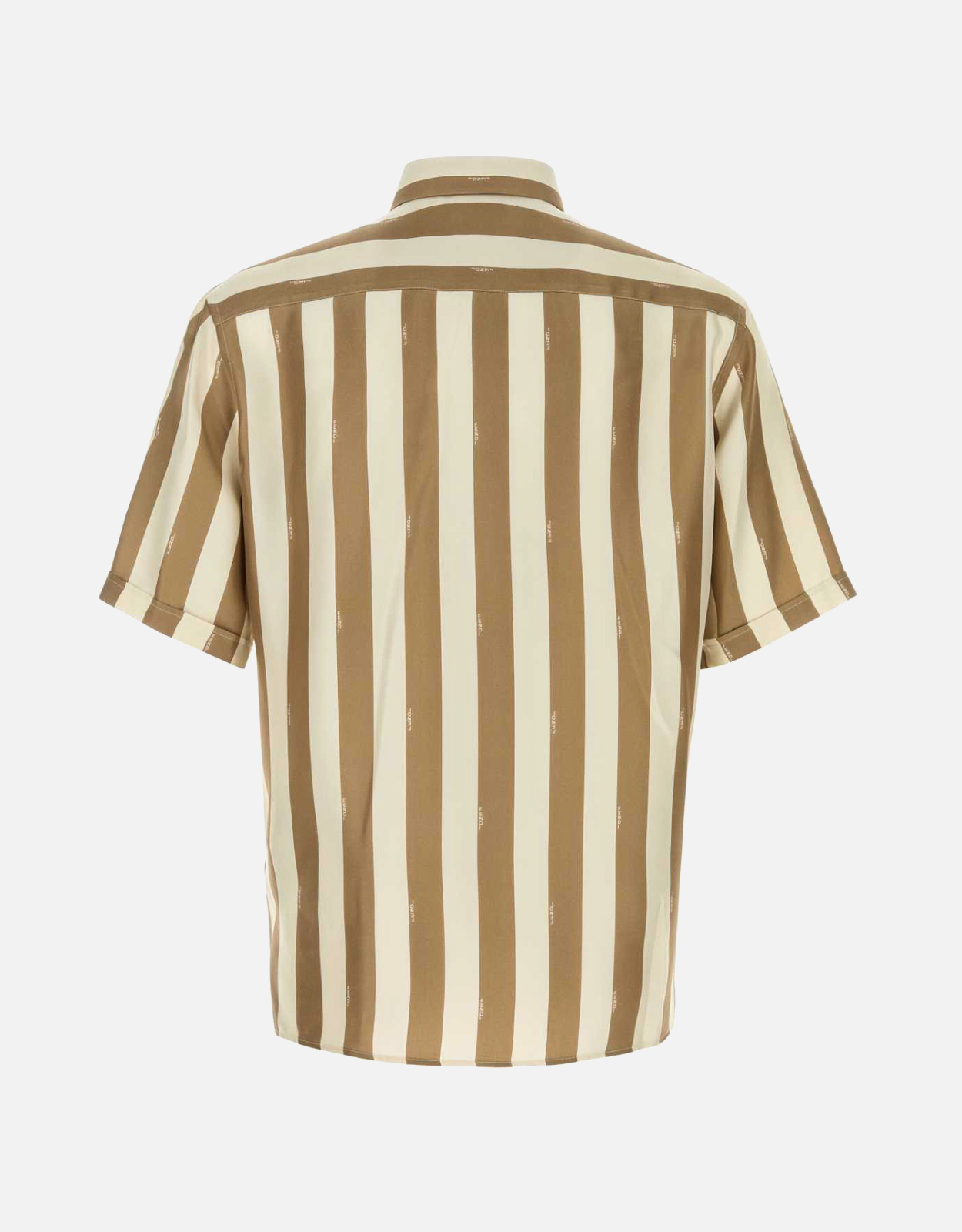 Fendi メンズ ペキンシルク レギュラーフィット 半袖シャツ () IFCHIC.COM