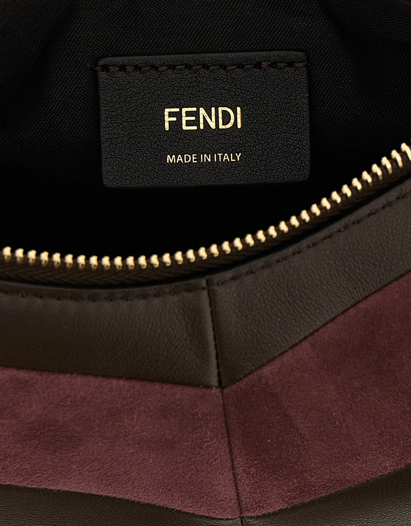 Fendi ボディバッグ マルチカラー コラージュプリント 国際ブランド】 Fendi ボディバッグ マルチカラー コラージュプリント