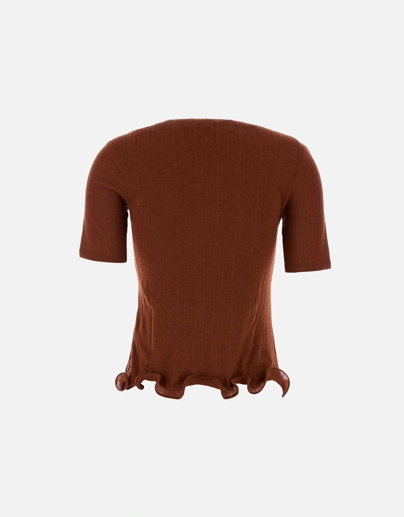 Fendi Virgin Wool Brick Top (All New In) IFCHIC.COM
