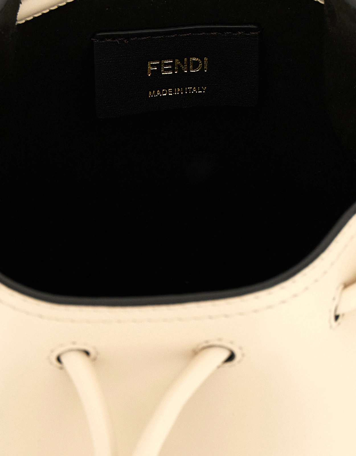 Mon Tresor Mini Calfskin Bucket Bag - Black (Nero)