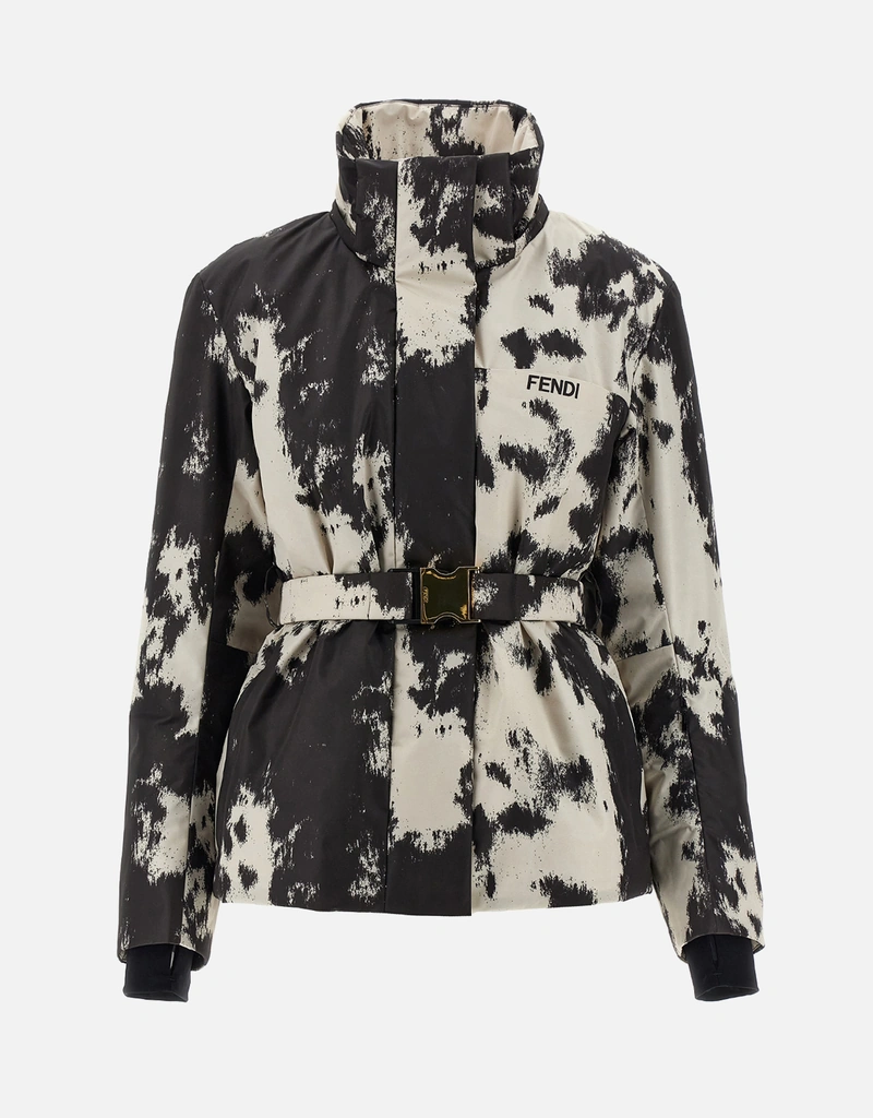 Fendi フロステッドファウナ 技術ファブリック パッド入りスキー