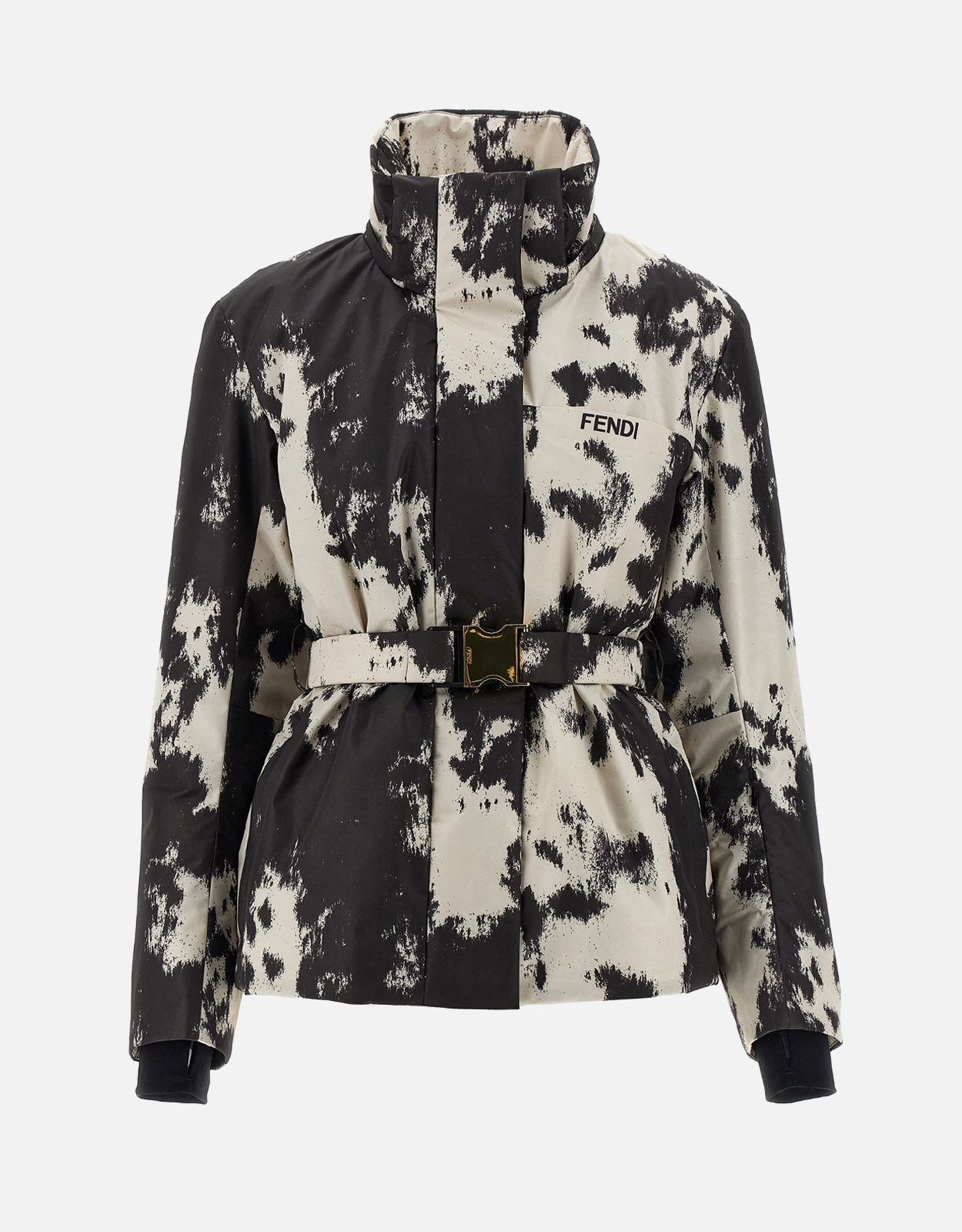 Fendi フロステッドファウナ 技術ファブリック パッド入りスキー
