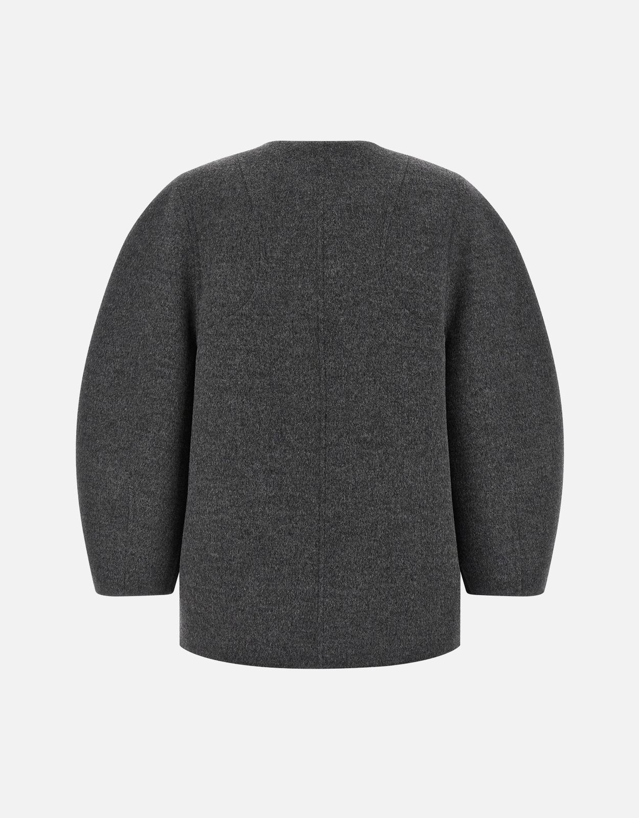 Fendi グレーウールコクーンショートジャケット (すべての新品) IFCHIC.COM