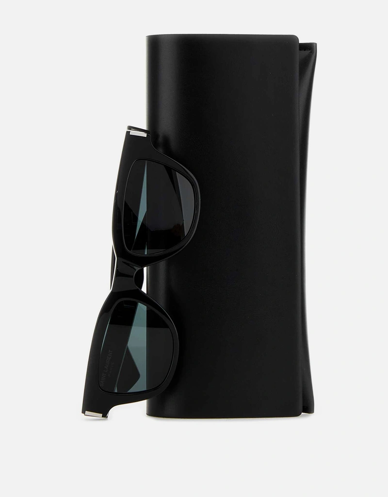 H*7様 Saint Laurent ブラック サングラス Saint Laurent SL 789 Jacques 001 Sunglasses - US
