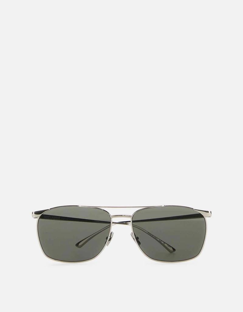 Saint Laurent メンズシルバーメタルサングラス () IFCHIC.COM