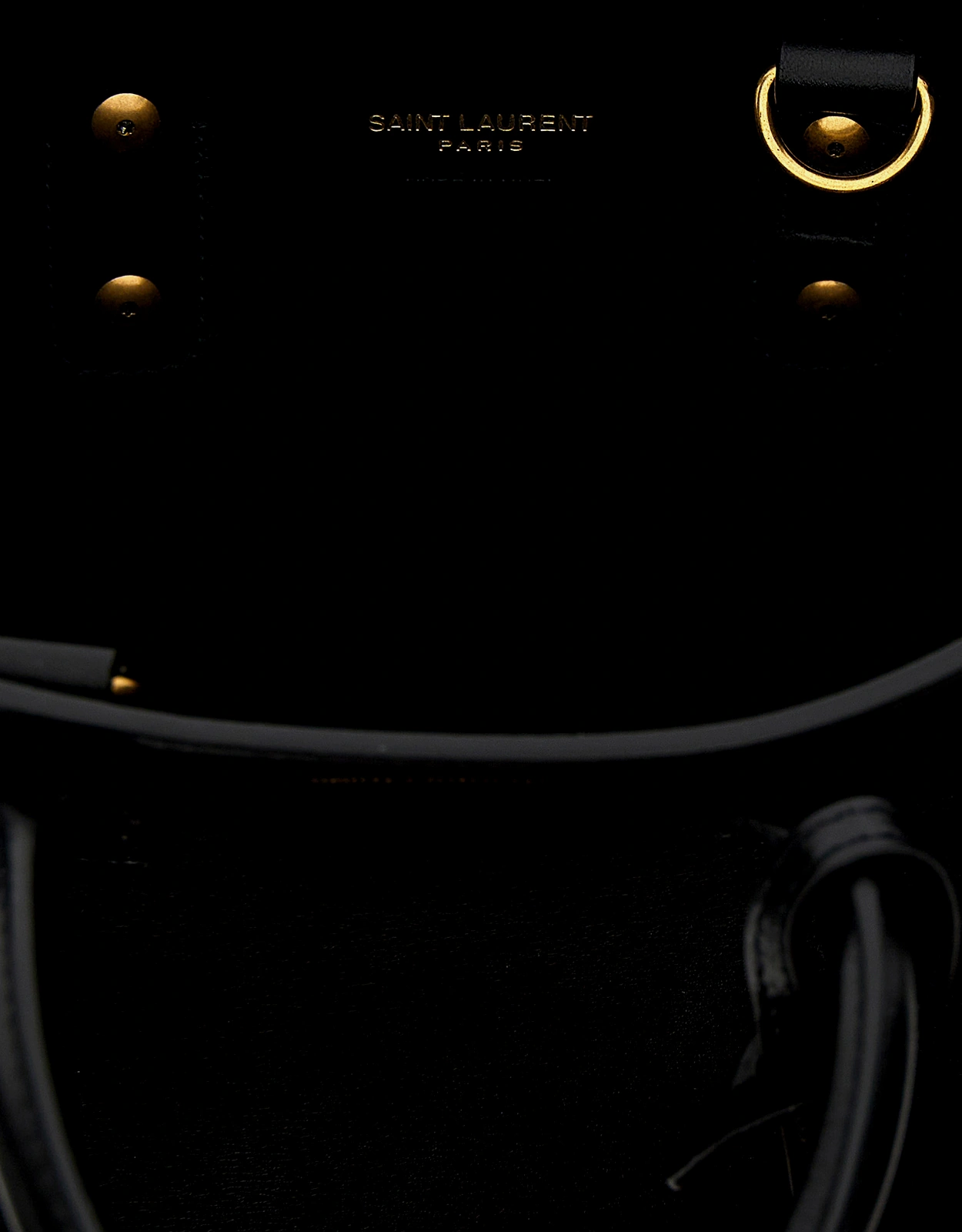 Saint Laurent Sac De Jour Nano Calfskin Leather Handbag