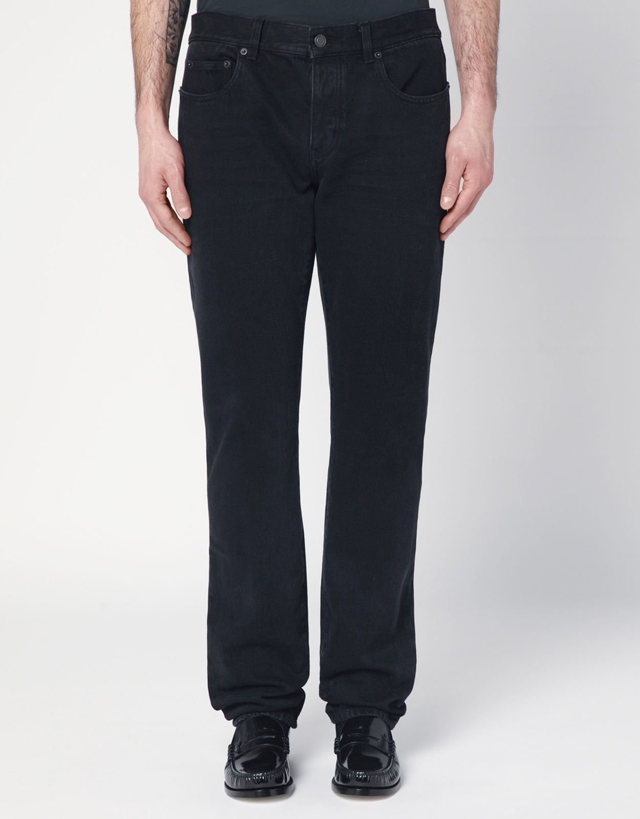 Saint Laurent Saint Laurent Black denim jeans - 31　サンローラン ブラック デニム ジーンズ - 31