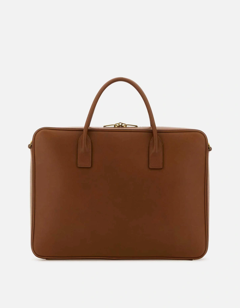 Saint Laurent メンズ Sac De Jour ラージスリム カーフスキンレザー