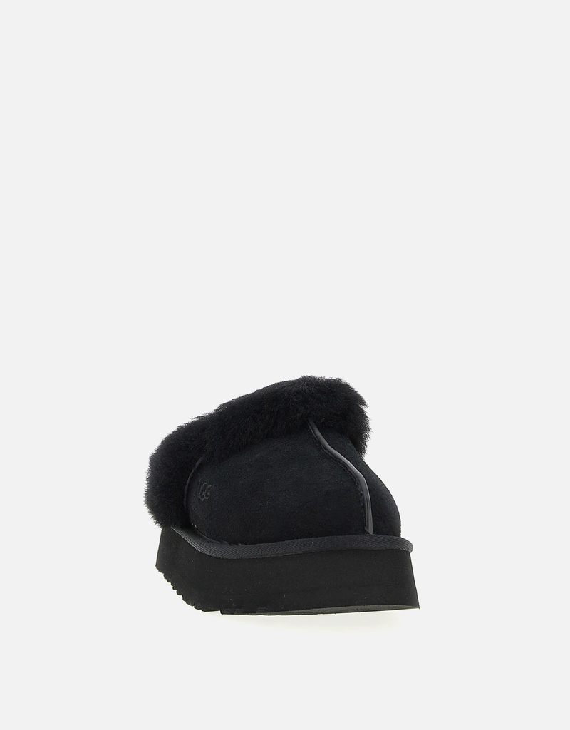 UGG 海外限定即完売 リボンディティール プラットホームスリッパ 日本