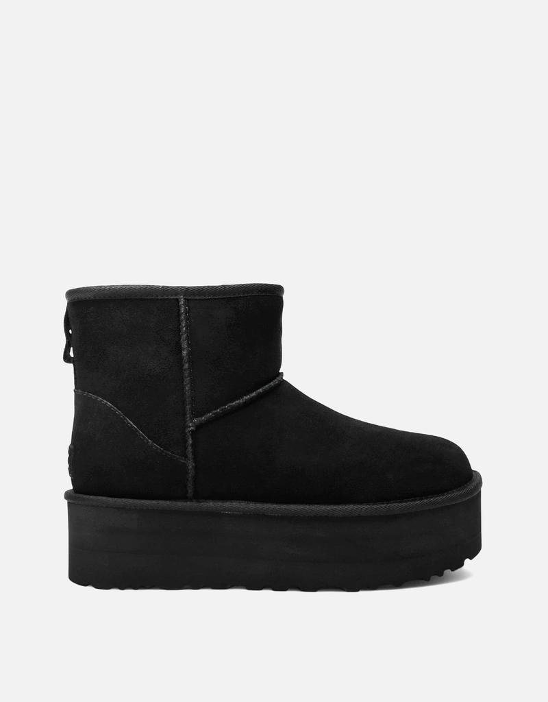 Ugg クラシックミニレザープラットフォームブーツ (すべての新品