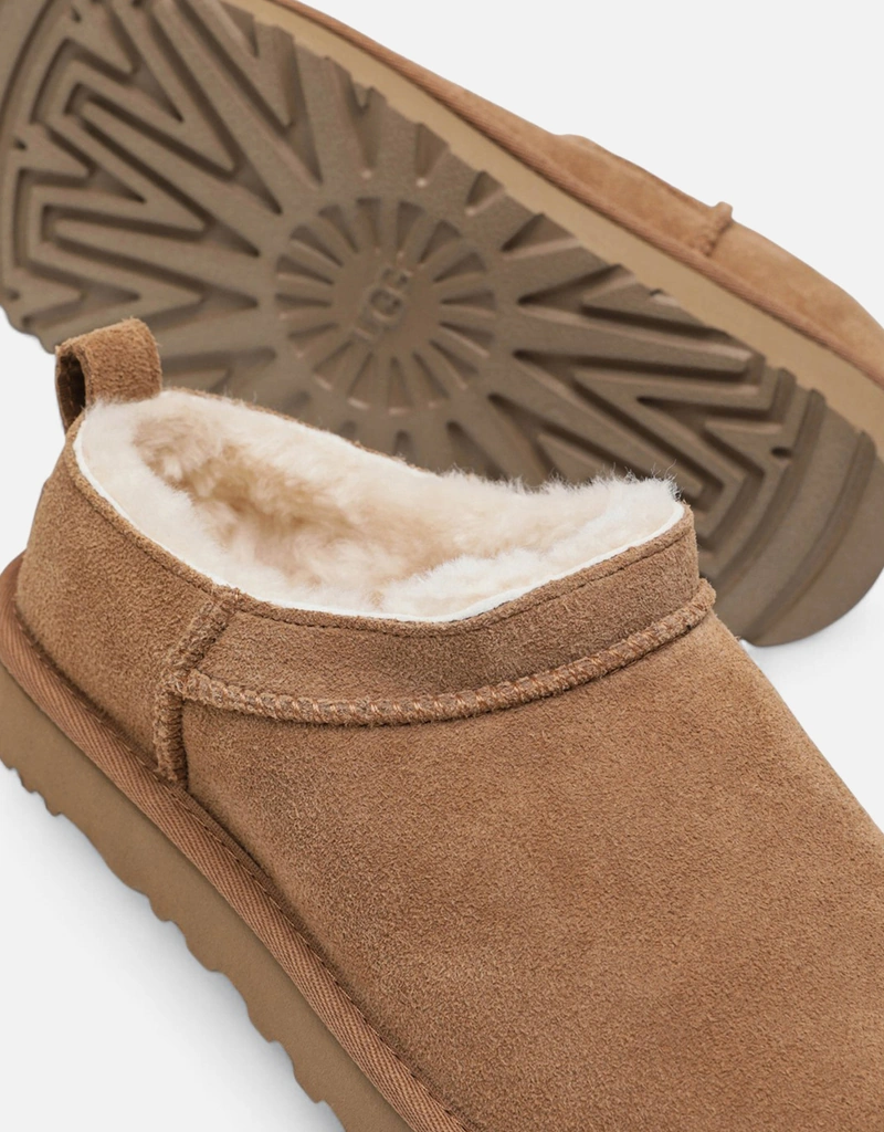 Ugg クラシックマイクロ撥水スウェードアンクルブーツ (すべての新品