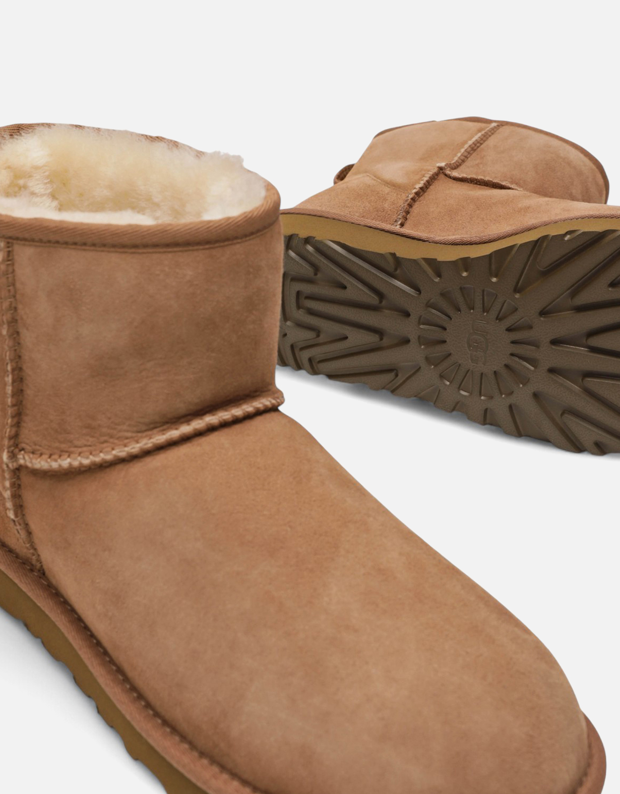 Ugg メンズクラシックミニレザーブーツ (シューズ) IFCHIC.COM