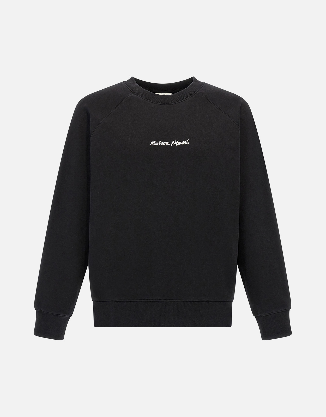 Maison Kitsuné Men's Embroidery Oversize Cotton Sweatshirt