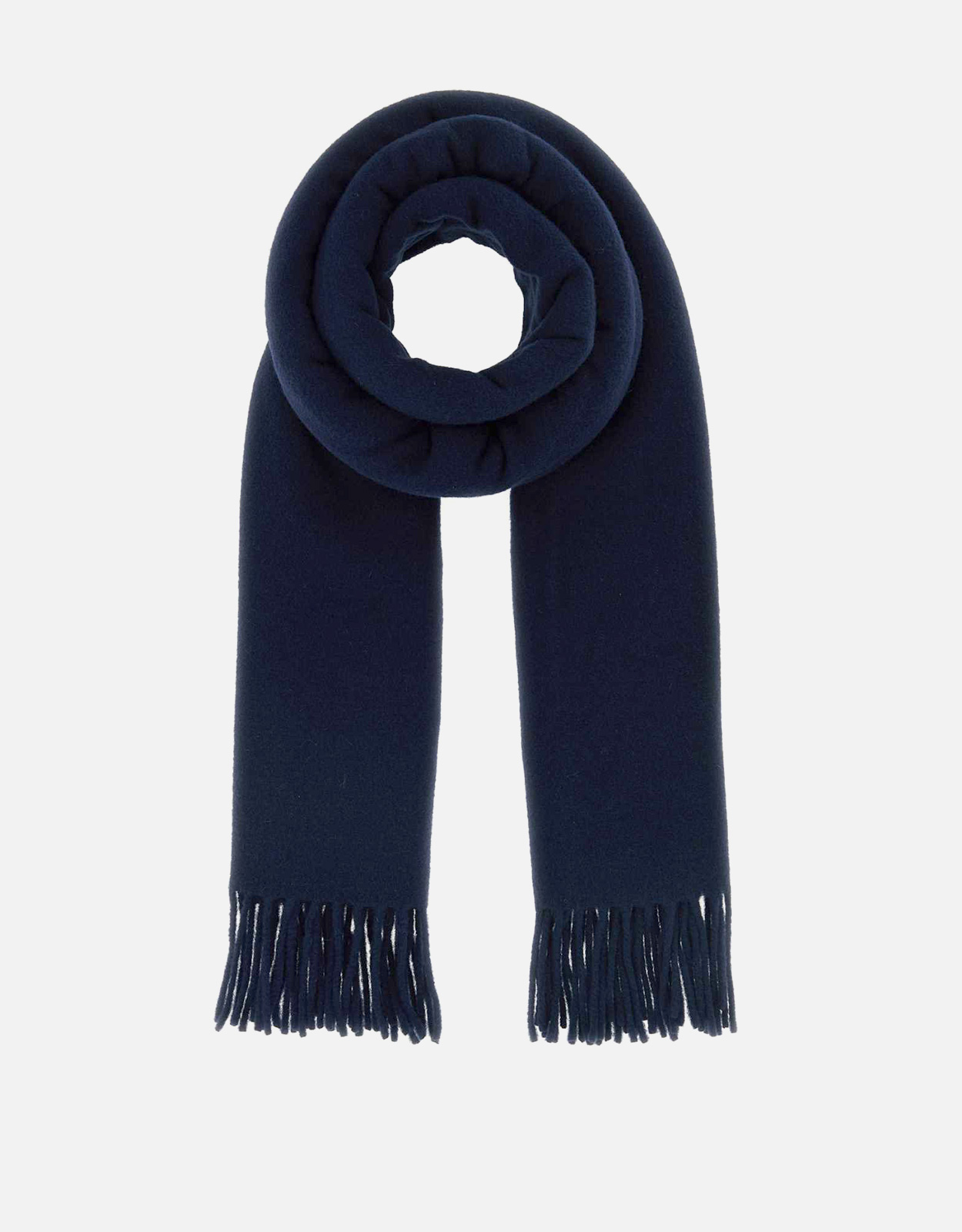 Maison Kitsuné Men's Fox Head Virgin Wool Scarf () IFCHIC.COM