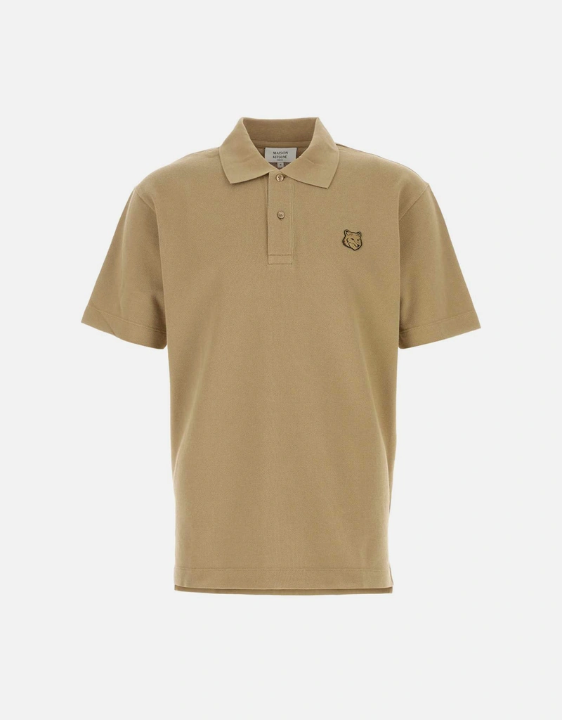 ZIGGY CHEN SS23ラペルカラーシャツ カーキ ポロシャツ Maison Kitsuné