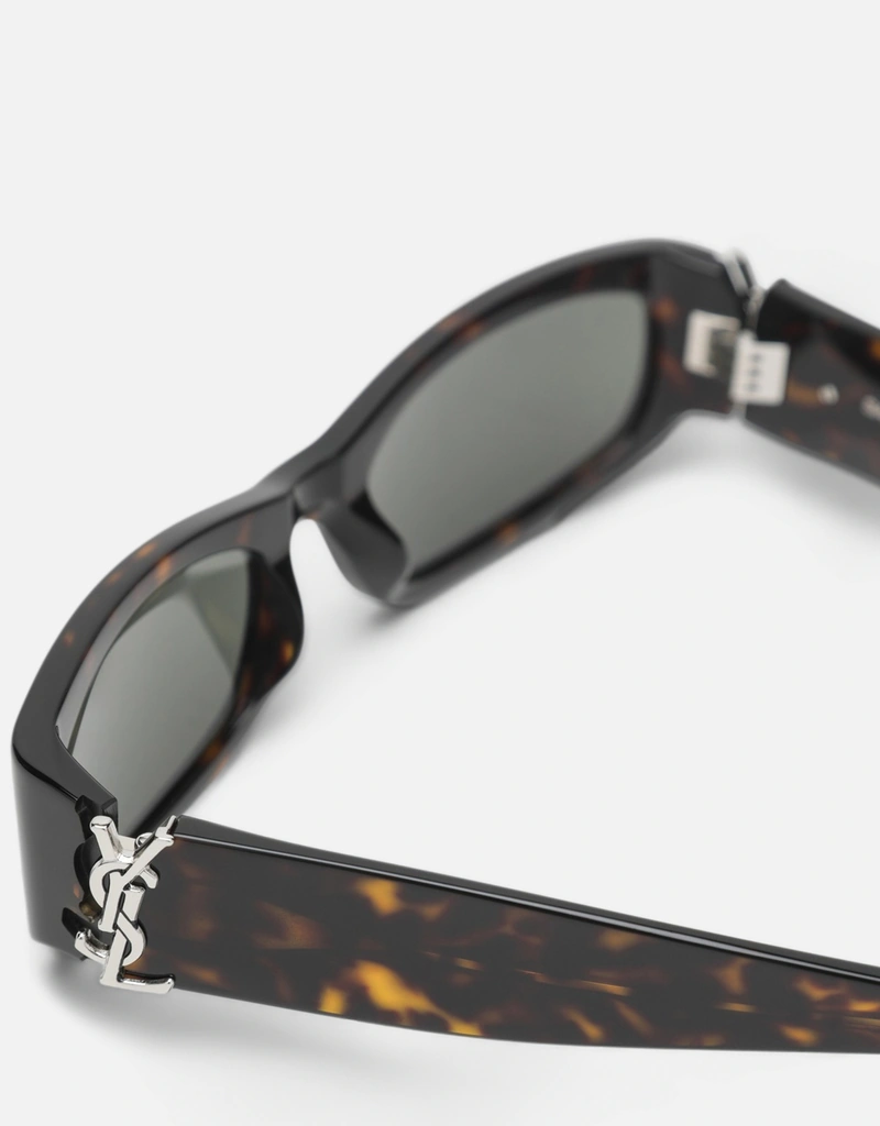 Saint Laurent レクタングラーべっ甲サングラス (サングラス) IFCHIC.COM
