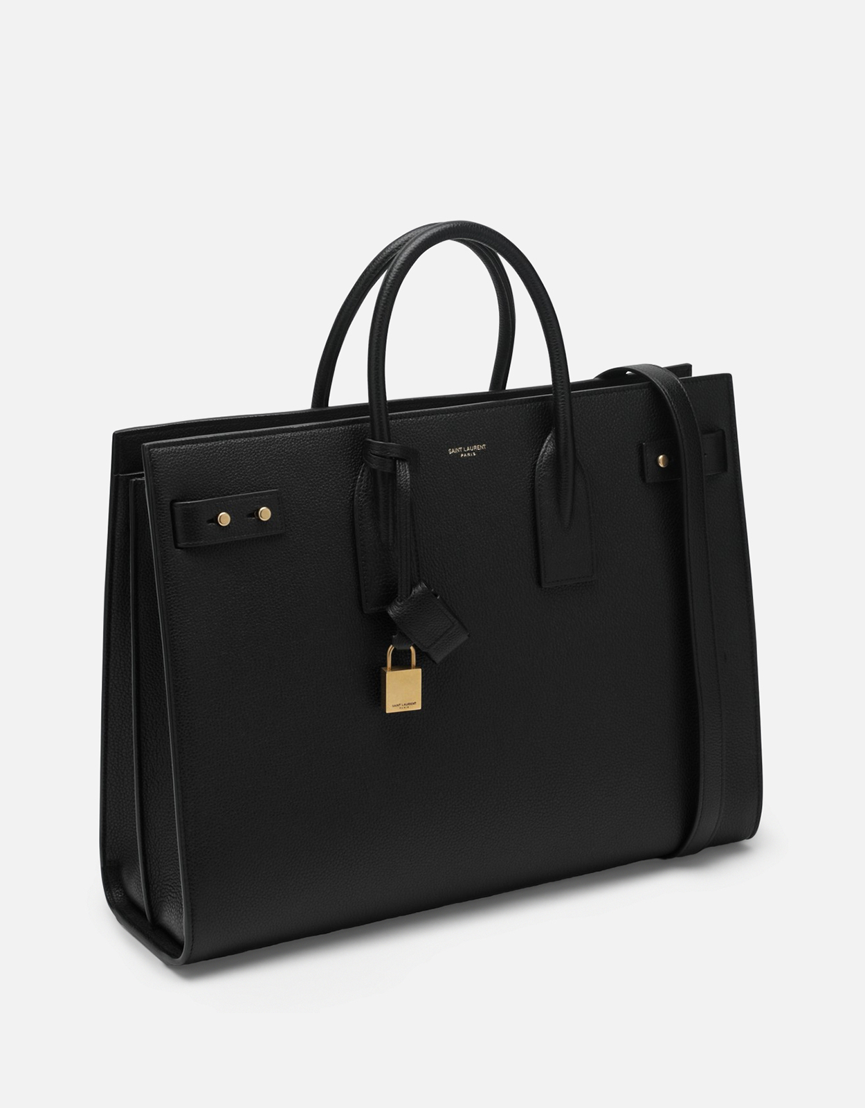 Saint Laurent メンズサックドジュールラージグレインドカーフスキン