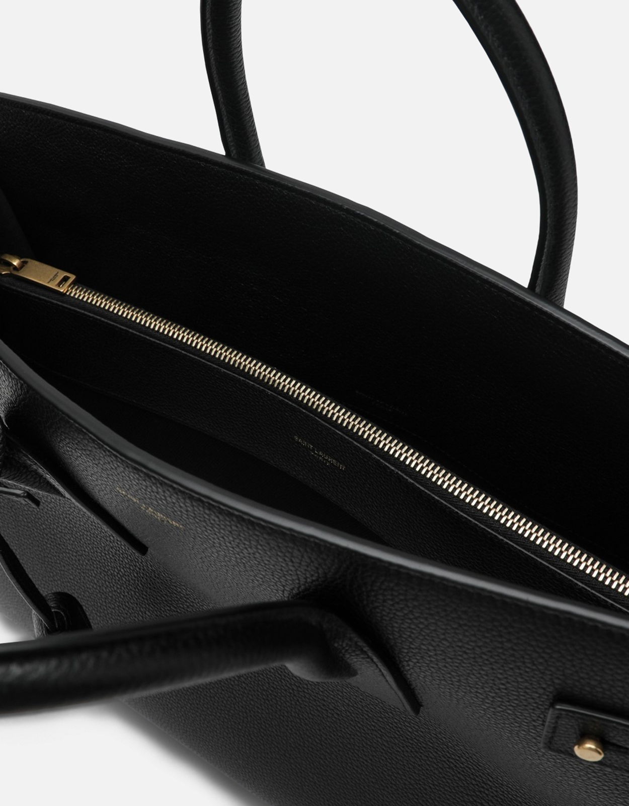 Saint Laurent メンズサックドジュールラージグレインドカーフスキン