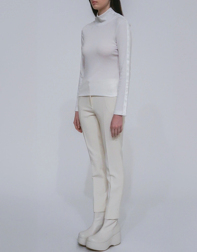 Rosetta Getty Snap Turtleneck Top (All New In) IFCHIC.COM