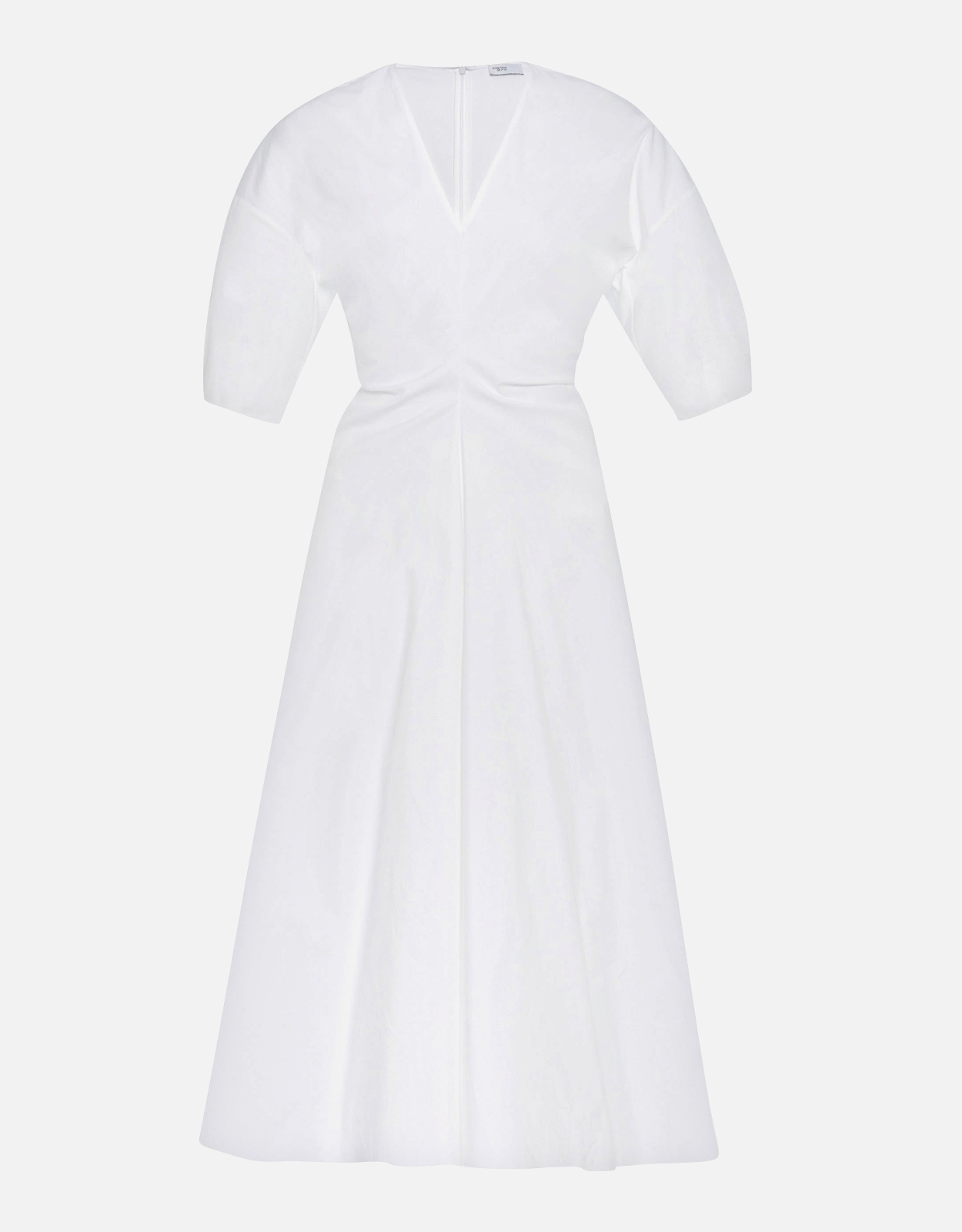Rosetta Getty Torqued Short Sleeve Dress - US