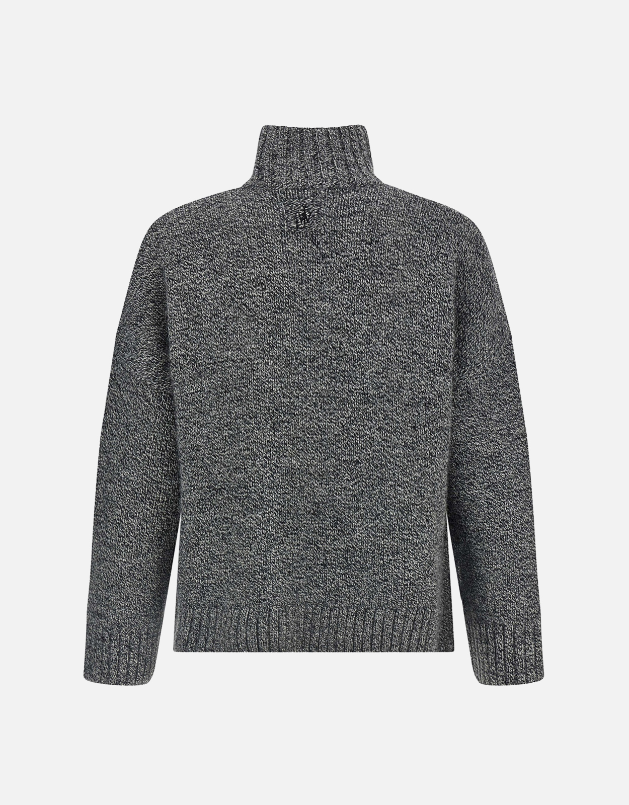 JW Anderson Men's Wool Alpaca Blend Leather Patch Pocket Sweater