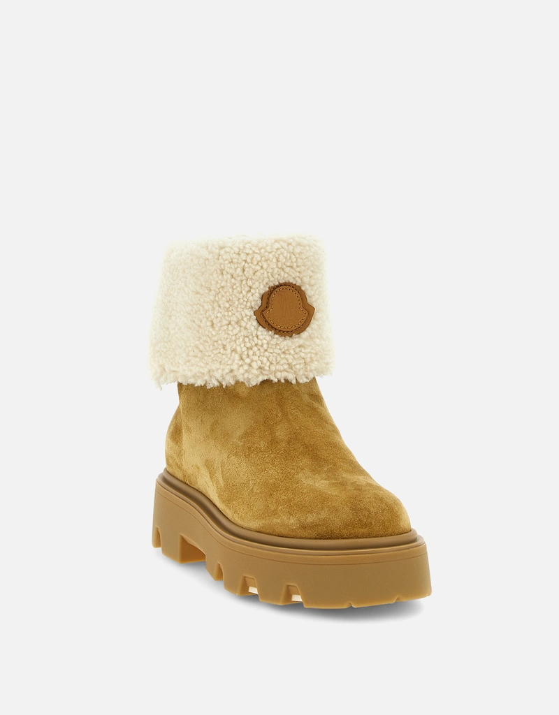 Moncler Aurea Suede Ankle Boots () IFCHIC.COM