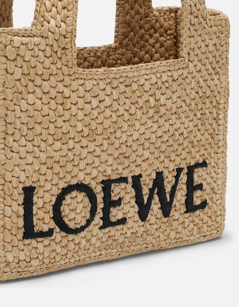 Loewe ロエベフォントミニラフィアトートバッグ (すべての新品) IFCHIC.COM