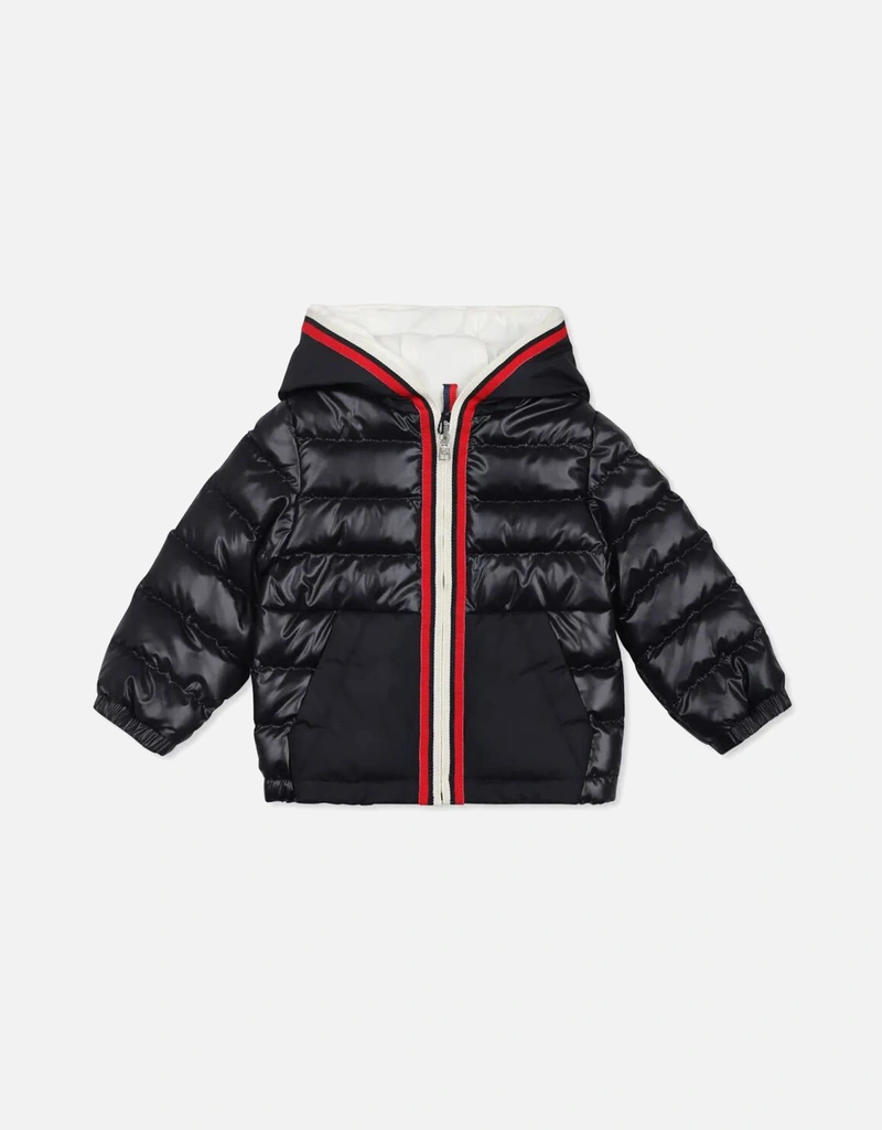 Moncler Kids メンズクラースフードダウンジャケット (すべての新品