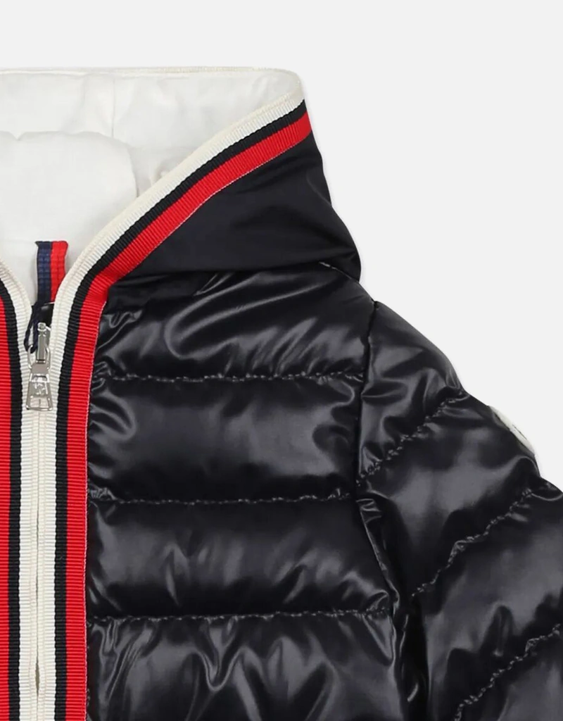 Moncler Kids メンズクラースフードダウンジャケット (すべての新品