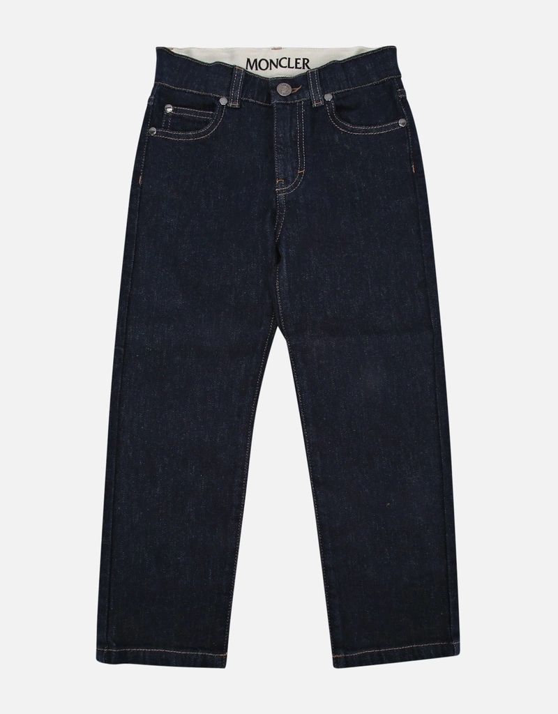 Moncler Kids ストレートレッグジーンズ (すべての新品) IFCHIC.COM